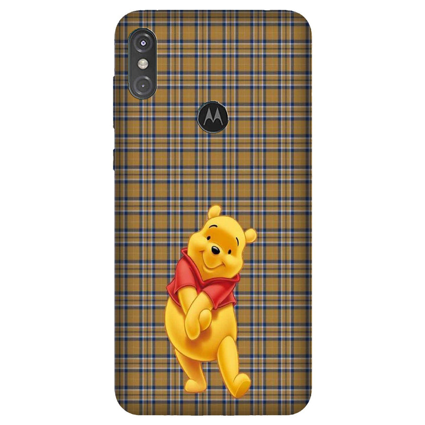 Pooh Mobile Back Case for Moto One Power (Design - 321)