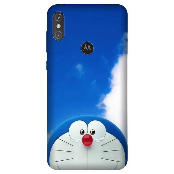 Doremon Mobile Back Case for Moto One Power (Design - 326)