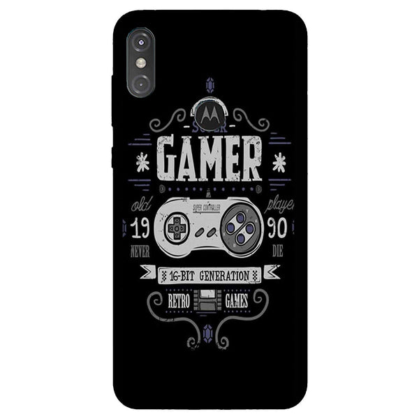 Gamer Mobile Back Case for Moto One Power (Design - 330)