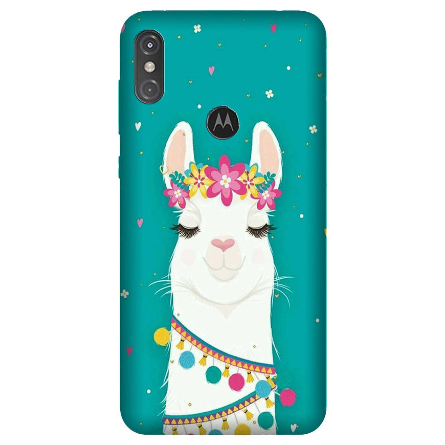 Camel Mobile Back Case for Moto One Power (Design - 331)