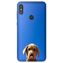 Dog Mobile Back Case for Moto One Power (Design - 332)