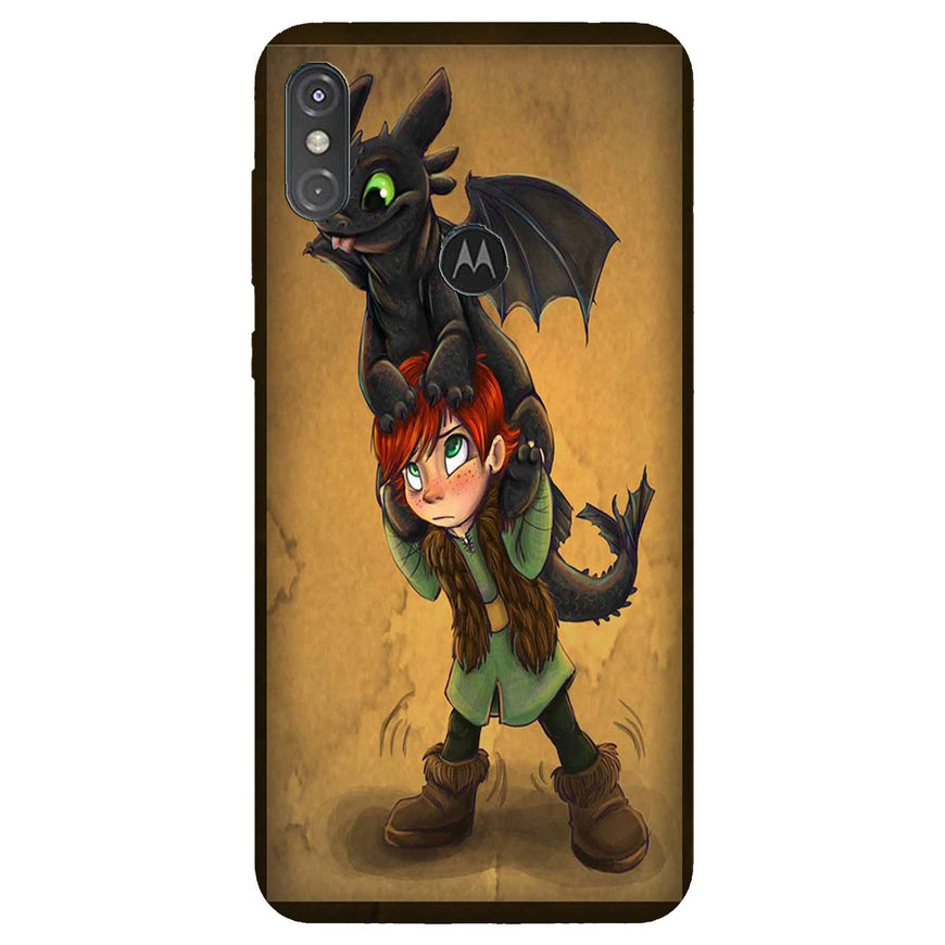 Dragon Mobile Back Case for Moto One Power (Design - 336)