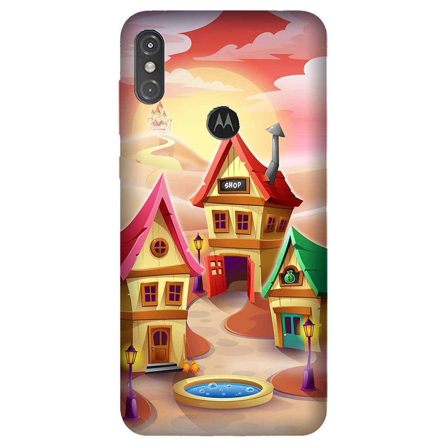 Sweet Home Mobile Back Case for Moto One Power (Design - 338)