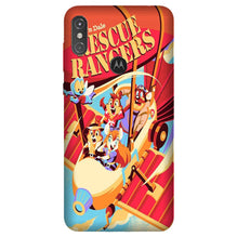 Rescue Rangers Mobile Back Case for Moto One Power (Design - 341)