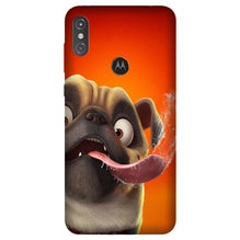 Dog Mobile Back Case for Moto One Power (Design - 343)