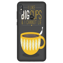 Big Cups Coffee Mobile Back Case for Moto One Power (Design - 352)