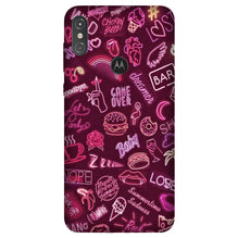 Party Theme Mobile Back Case for Moto One Power (Design - 392)