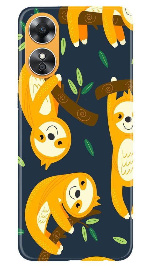 Racoon Pattern Case for Oppo A17