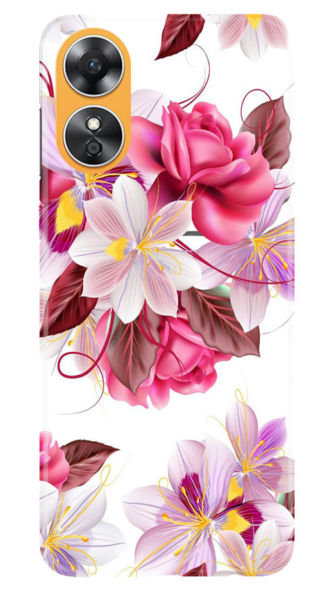 Beautiful flowers Case for Oppo A17