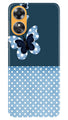 White dots Butterfly Case for Oppo A17