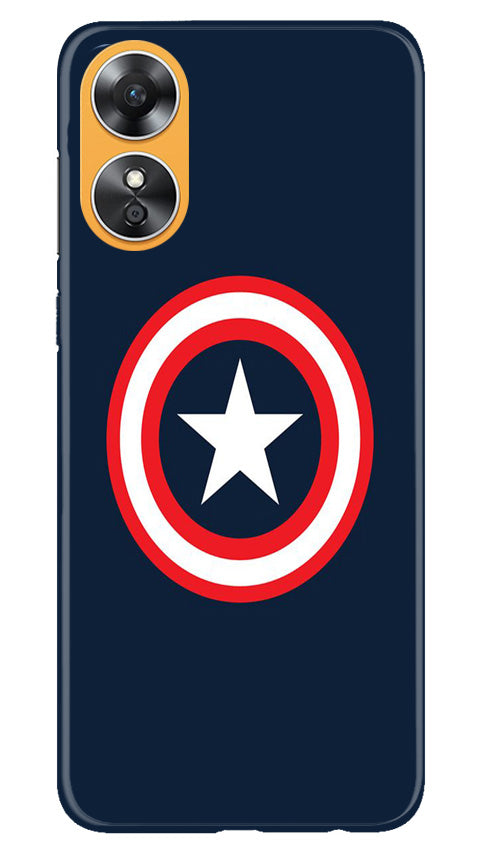 Captain America Case for Oppo A17