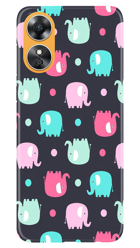 Elephant Baground Case for Oppo A17