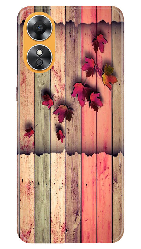 Wooden look2 Case for Oppo A17
