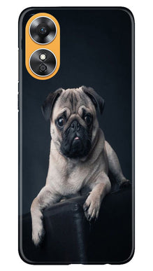 little Puppy Mobile Back Case for Oppo A17 (Design - 68)