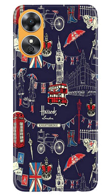 Love London Mobile Back Case for Oppo A17 (Design - 75)