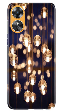 Party Bulb2 Mobile Back Case for Oppo A17 (Design - 77)