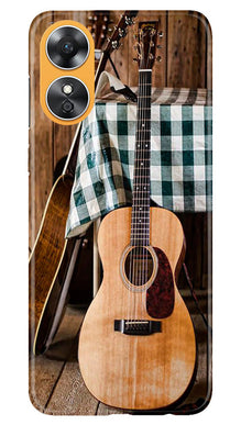 Guitar2 Mobile Back Case for Oppo A17 (Design - 87)