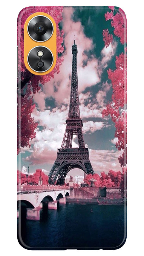Eiffel Tower Case for Oppo A17(Design - 101)