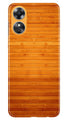 Wooden Look Case for Oppo A17  (Design - 111)