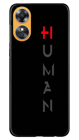 Human Case for Oppo A17(Design - 141)