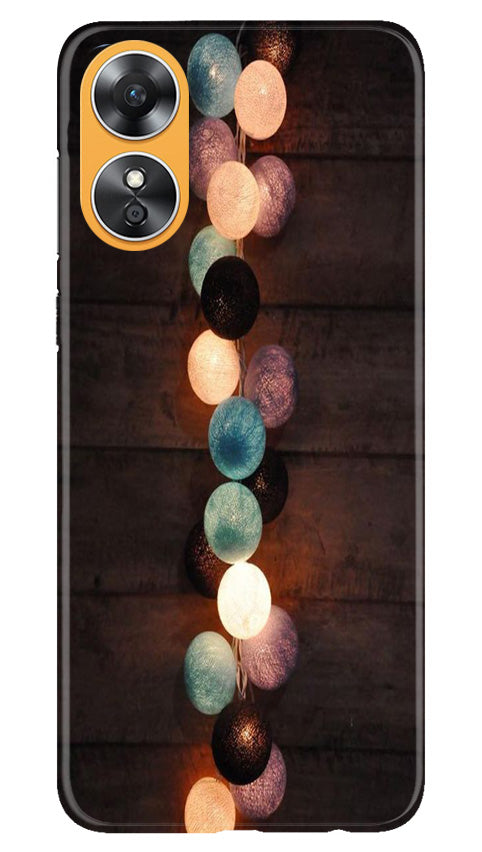 Party Lights Case for Oppo A17 (Design No. 178)