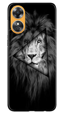 Lion Star Mobile Back Case for Oppo A17 (Design - 195)