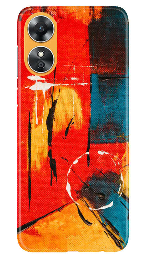 Modern Art Case for Oppo A17 (Design No. 208)