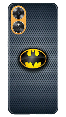 Batman Mobile Back Case for Oppo A17 (Design - 213)