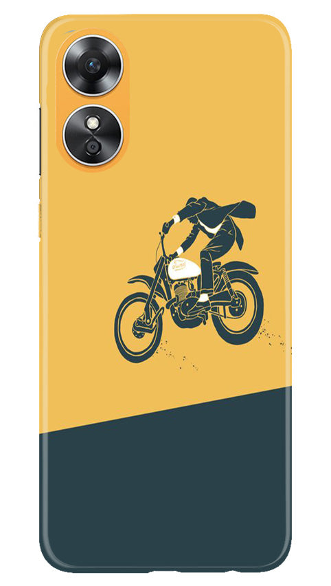 Bike Lovers Case for Oppo A17 (Design No. 225)
