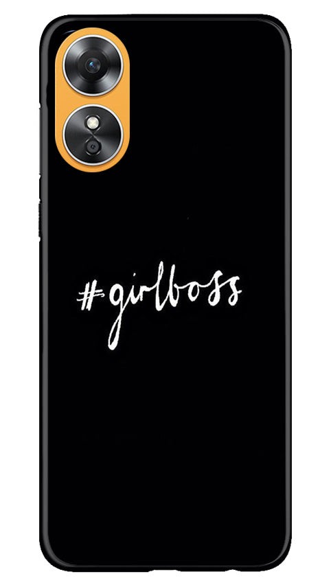 #GirlBoss Case for Oppo A17 (Design No. 235)