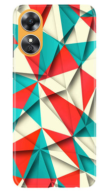 Modern Art Mobile Back Case for Oppo A17 (Design - 240)