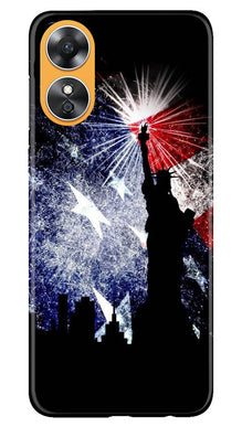 Statue of Unity Mobile Back Case for Oppo A17 (Design - 258)