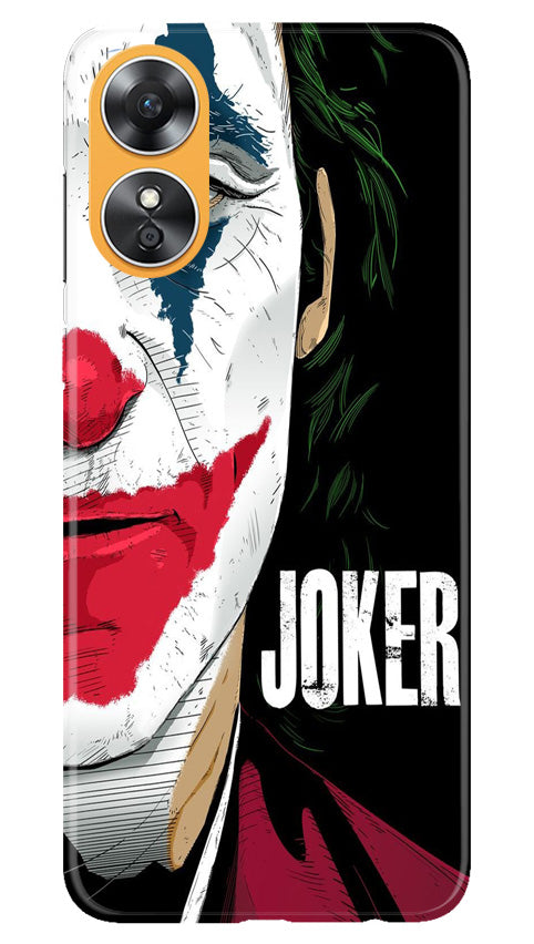 Joker Mobile Back Case for Oppo A17 (Design - 263)