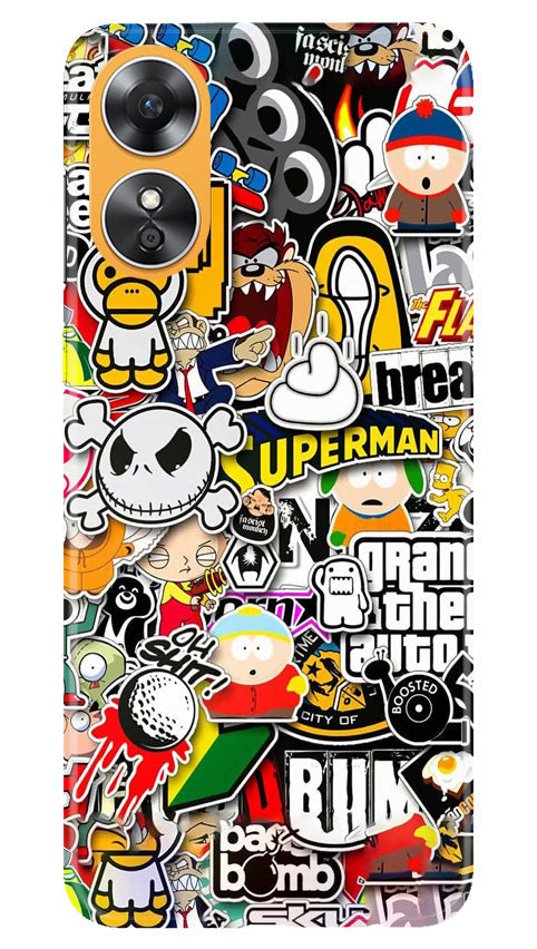 Designer Mobile Back Case for Oppo A17 (Design - 282)