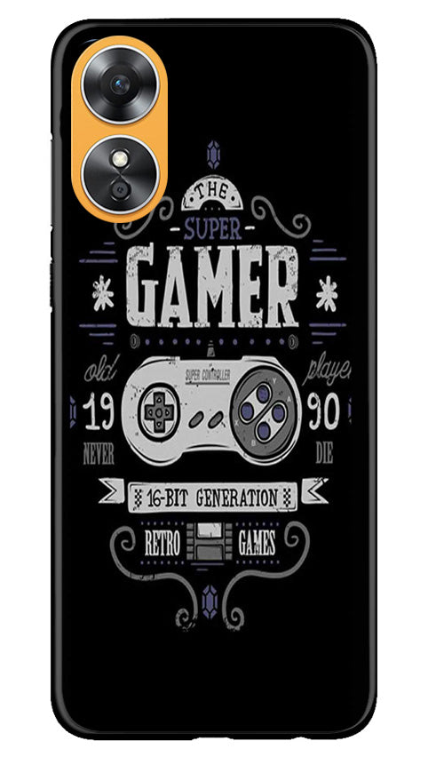 Gamer Mobile Back Case for Oppo A17 (Design - 292)