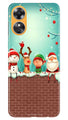 Santa Claus Mobile Back Case for Oppo A17 (Design - 296)