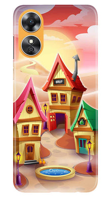 Sweet Home Mobile Back Case for Oppo A17 (Design - 300)