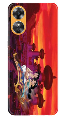 Aladdin Mobile Back Case for Oppo A17 (Design - 305)