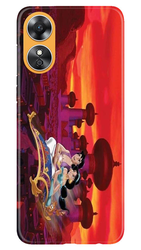 Aladdin Mobile Back Case for Oppo A17 (Design - 305)