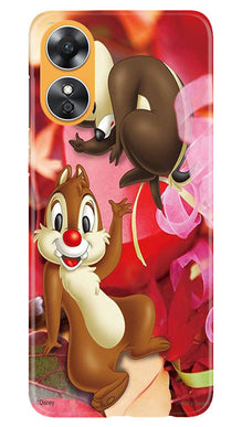 Chip n Dale Mobile Back Case for Oppo A17 (Design - 309)