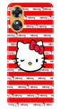 Hello Kitty Mobile Back Case for Oppo A17 (Design - 323)