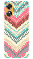 Pattern Mobile Back Case for Oppo A17 (Design - 327)
