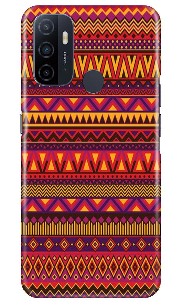 Zigzag line pattern2 Case for Oppo A53