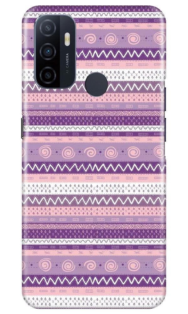 Zigzag line pattern3 Case for Oppo A53