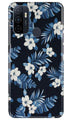 White flowers Blue Background2 Case for Oppo A33