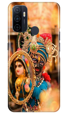 Lord Krishna5 Mobile Back Case for Oppo A53 (Design - 20)