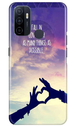 Fall in love Case for Oppo A33