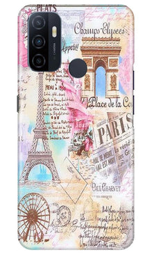 Paris Eiftel Tower Mobile Back Case for Oppo A33 (Design - 54)