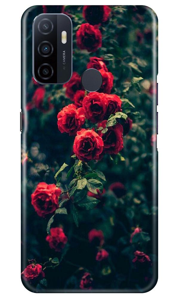 Red Rose Case for Oppo A53