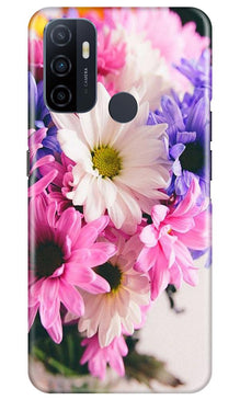 Coloful Daisy Mobile Back Case for Oppo A33 (Design - 73)